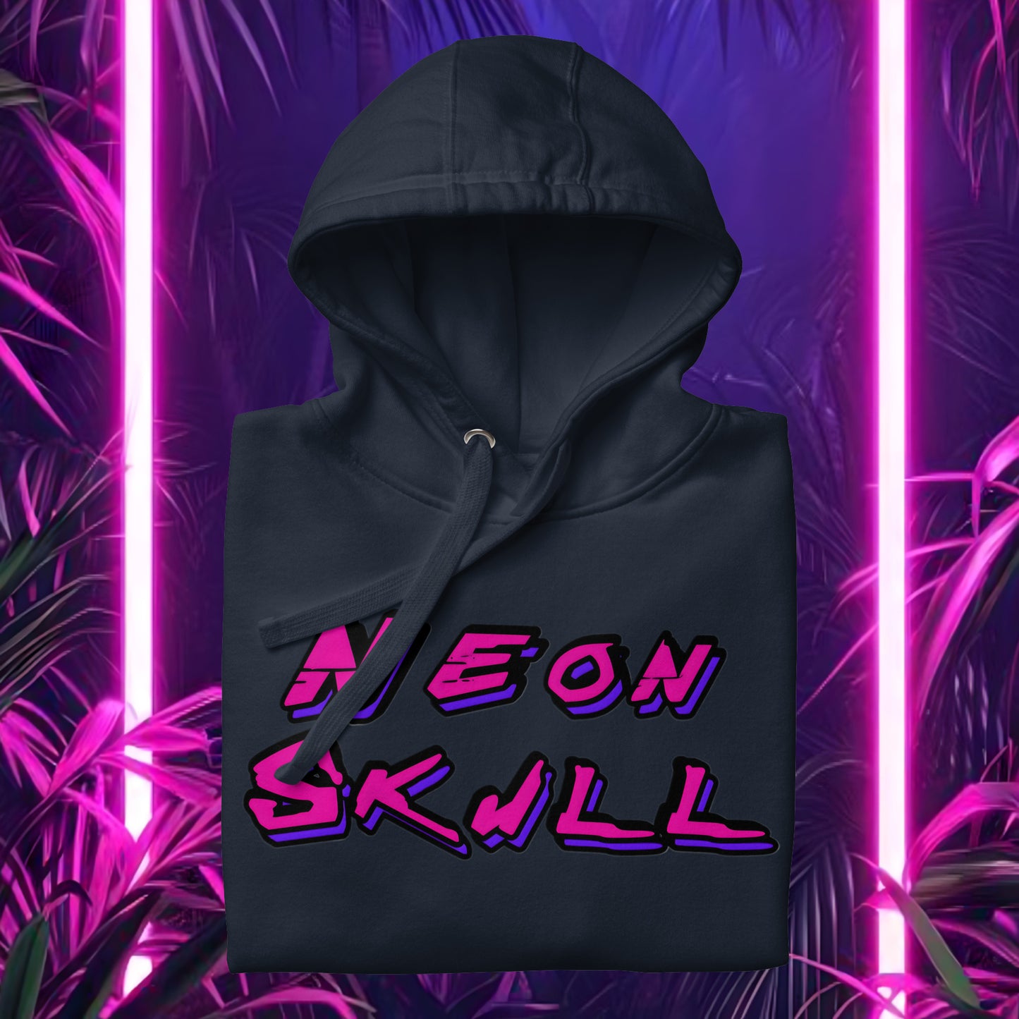 Neon Skull Hoodie (Unisex) - Original