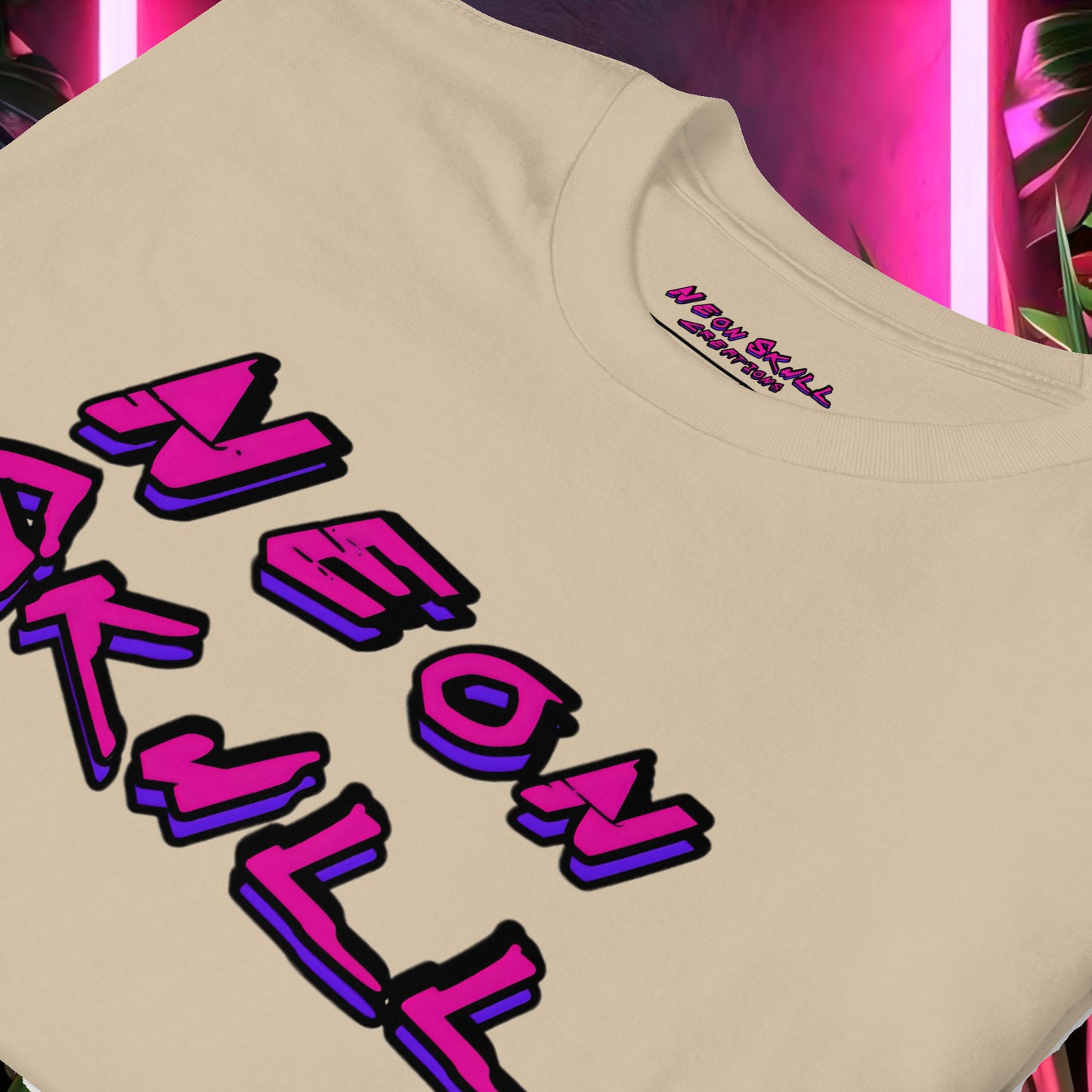 Neon Skull TShirt (Unisex) - Original