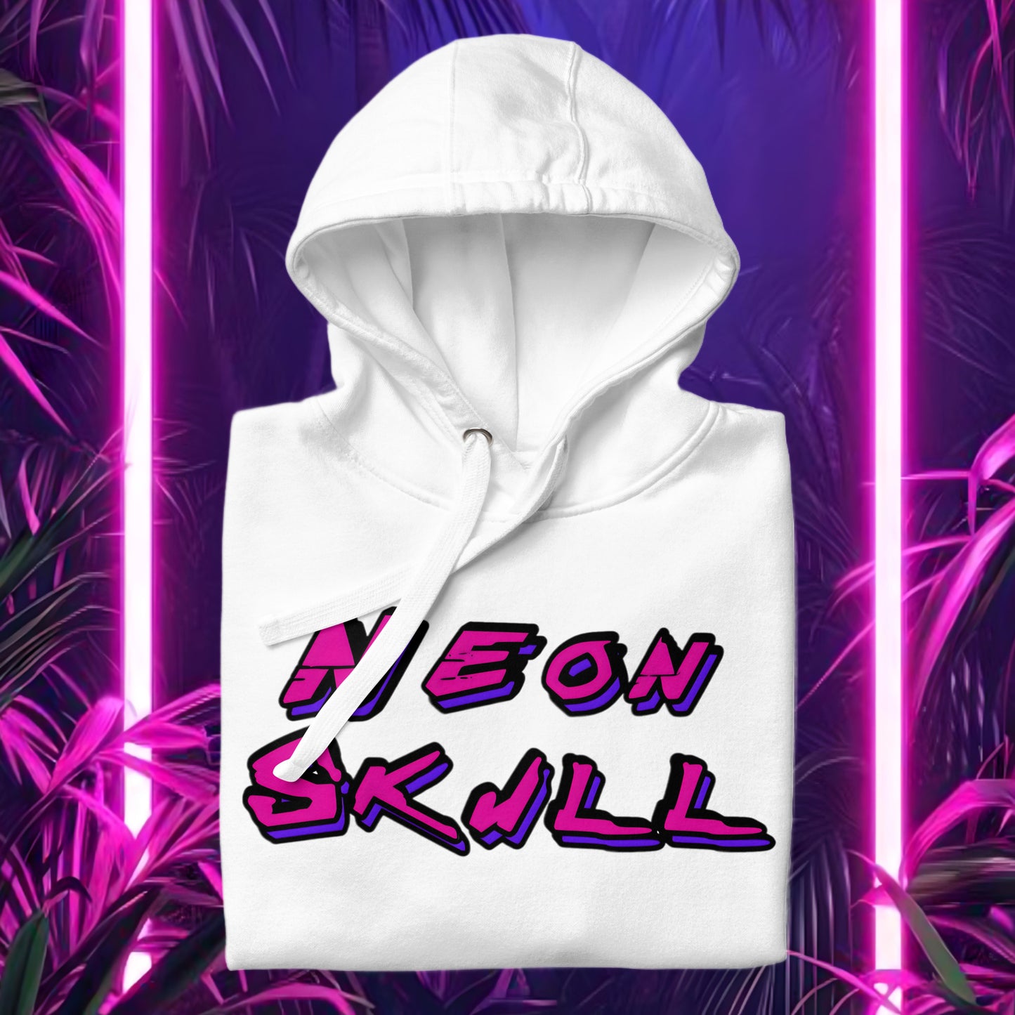 Neon Skull Hoodie (Unisex) - Original