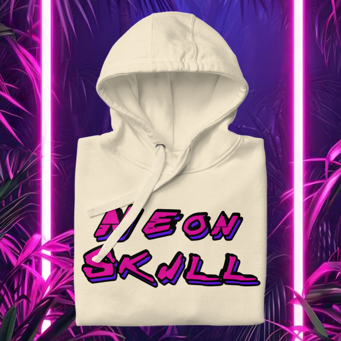 Neon Skull Hoodie (Unisex) - Original