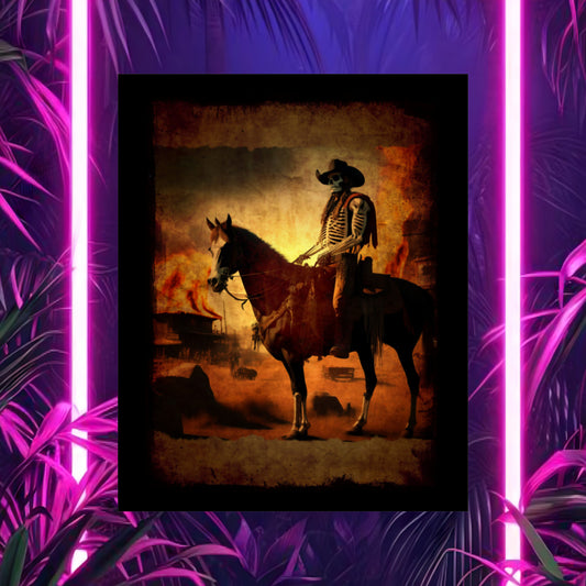 Western Awakening Poster Restoration (Matte)