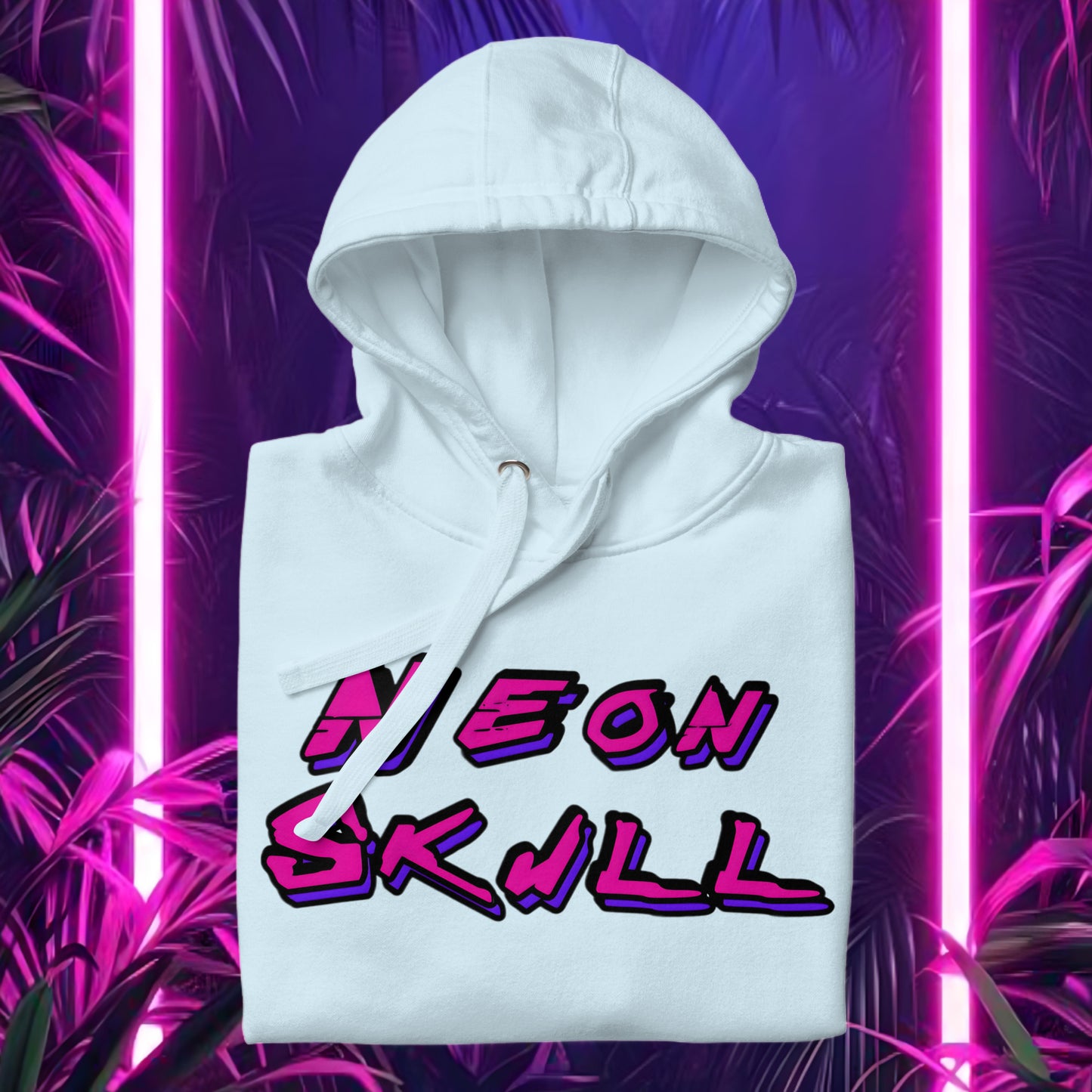 Neon Skull Hoodie (Unisex) - Original
