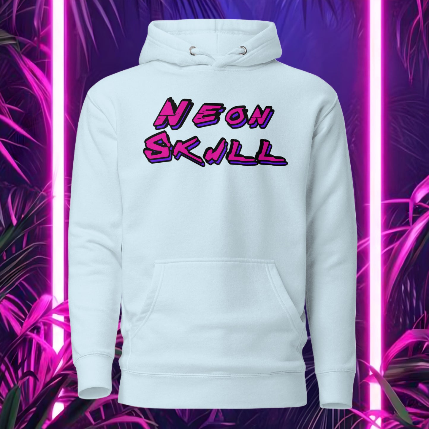 Neon Skull Hoodie (Unisex) - Original