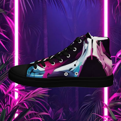 Neon Skull Skeleton Shoes (Men's)