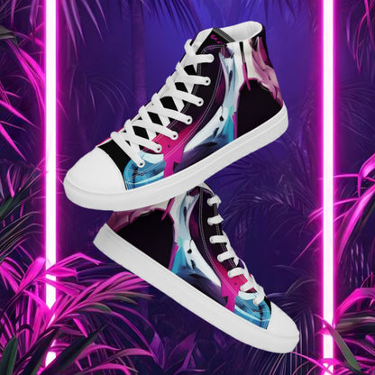 Neon Skull Skeleton Shoes (Men's)