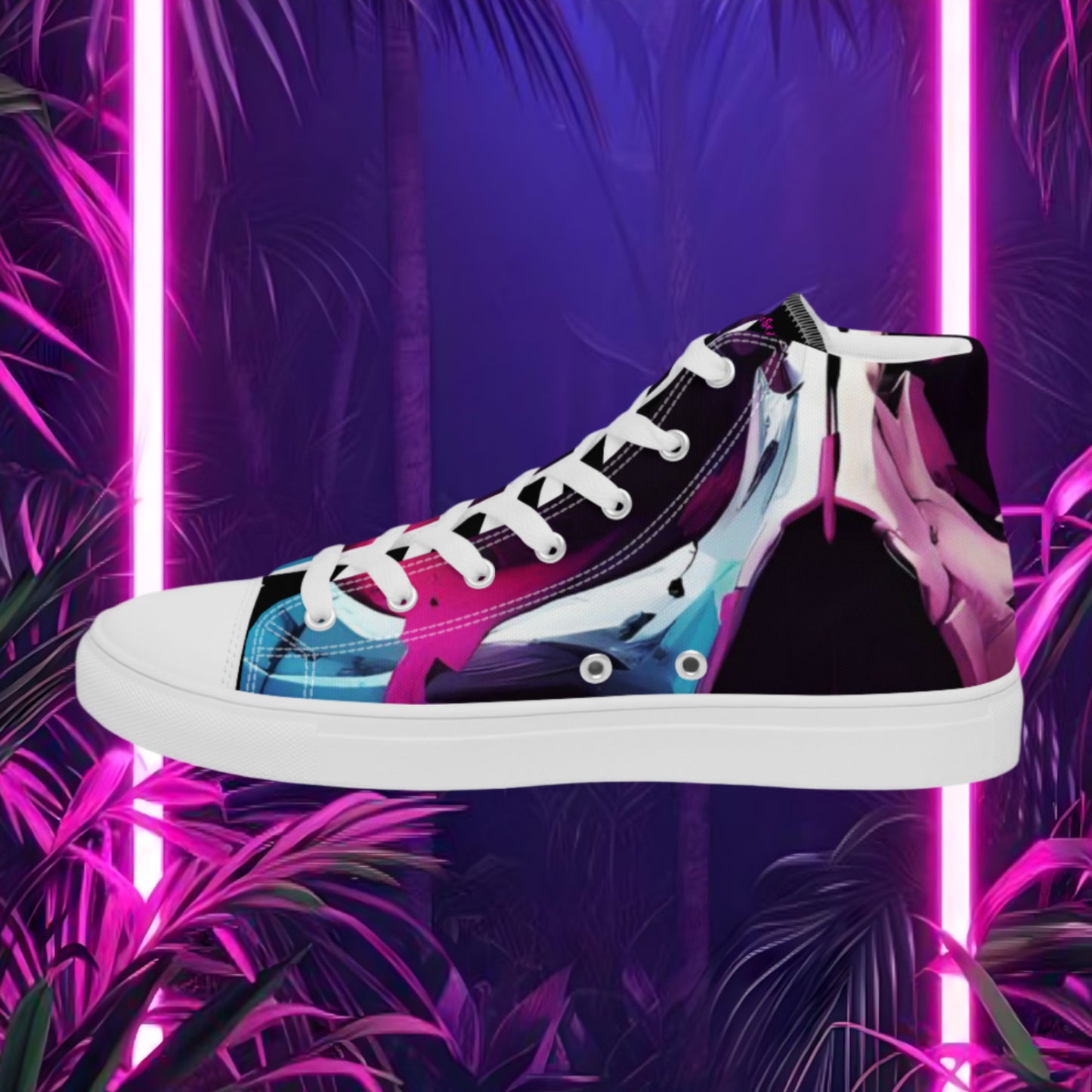 Neon Skull Skeleton Shoes (Men's)