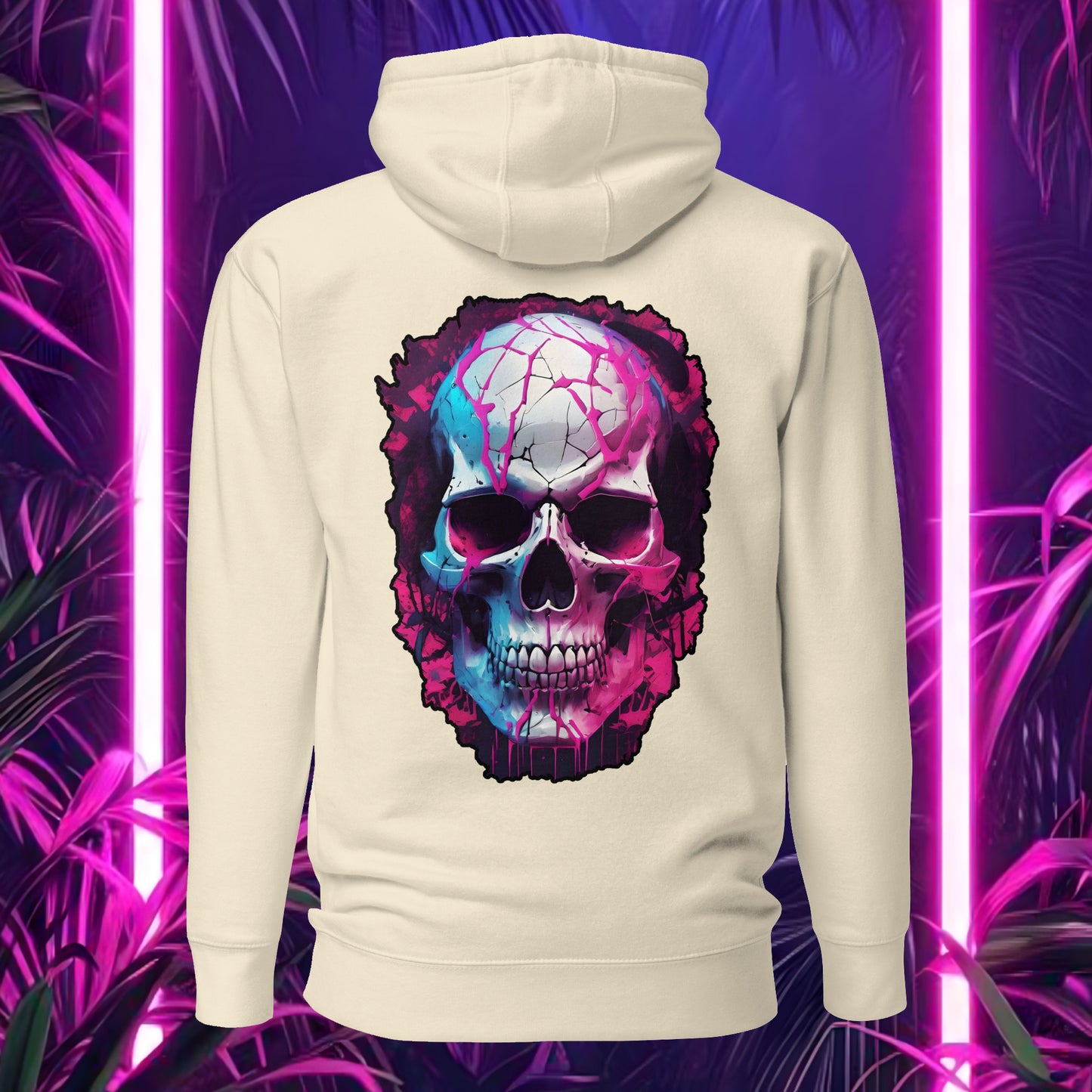 Neon Skull Hoodie (Unisex) - Original