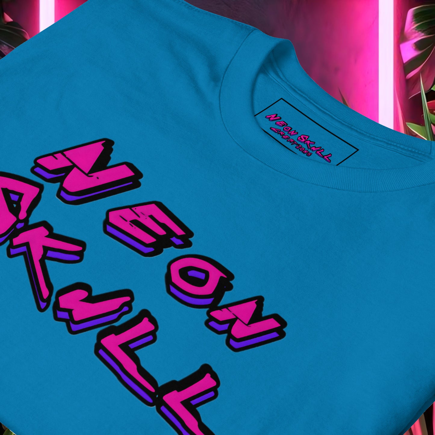 Neon Skull TShirt (Unisex) - Original