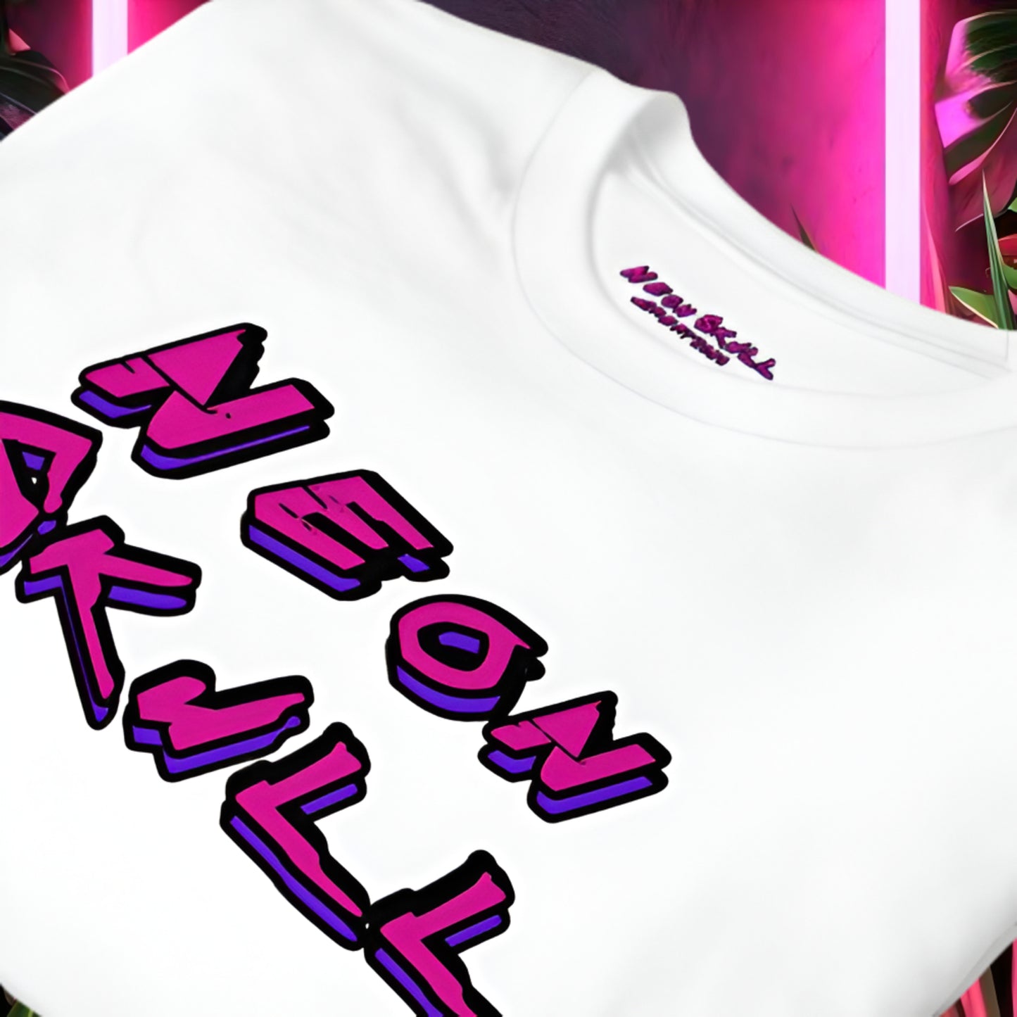 Neon Skull TShirt (Unisex) - Original