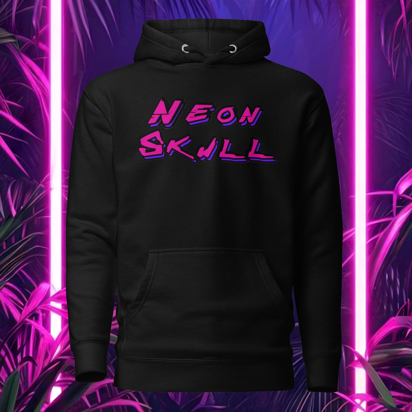 Neon Skull Hoodie (Unisex) - Original