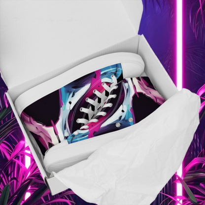 Neon Skull Skeleton Shoes (Men's)