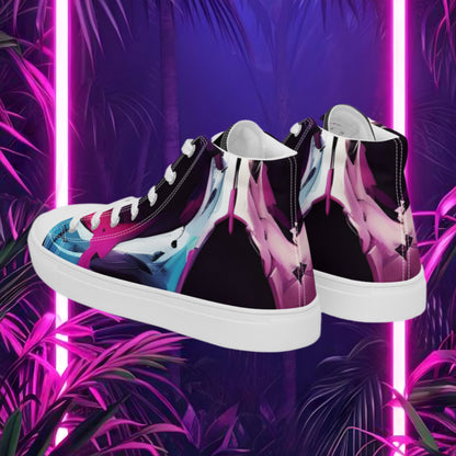 Neon Skull Skeleton Shoes (Men's)